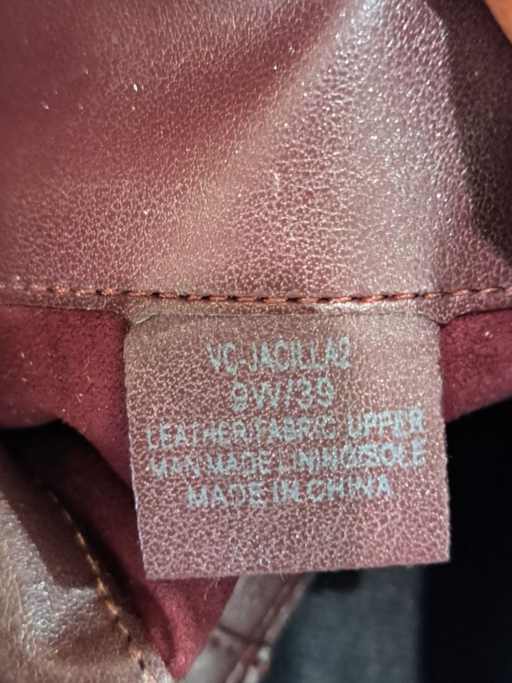 Vince Camuto Vacilla Womens Cranberry Suede Knee-High Boots Buttons Riding 9 - Picture 9 of 12